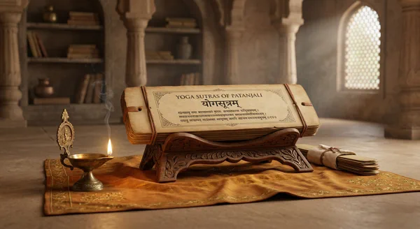 Ancient Science of Yoga — Patanjali's eight limbs, the science of pranayama, and a 30-minute morning practice that turns yoga back into what it always was — a complete path home.