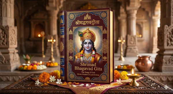 Bhagavad Gita Anxiety Stress — Krishna's diagnosis of anxiety, the practice of Nishkama Karma, and three Gita teachings you can use this week.