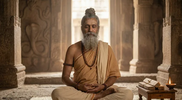 Meditation Vedic Science — Vedic psychology, the four layers of mind, a step-by-step approach, and why "emptying the mind" was always the wrong goal.